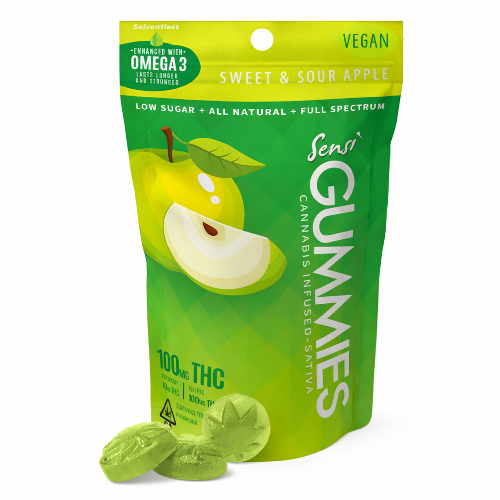 Sensi Gummies - Sweet & Sour Apple